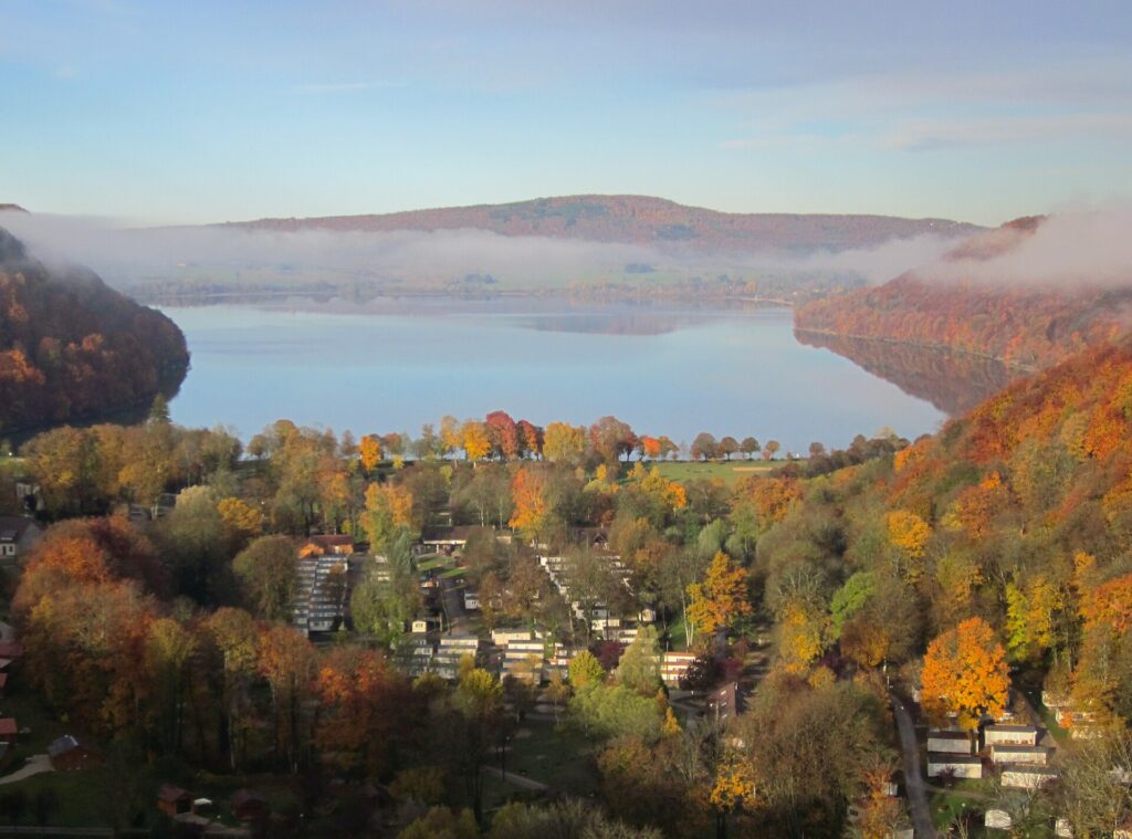 Lac de Chalain à l’automne