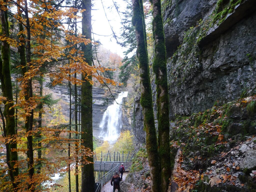 Le Grand Saut, cascades du Hérisson
